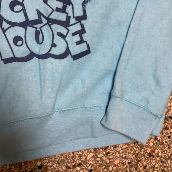 NWT Disney baby blue hoodie youth large - Picture 5 of 9
